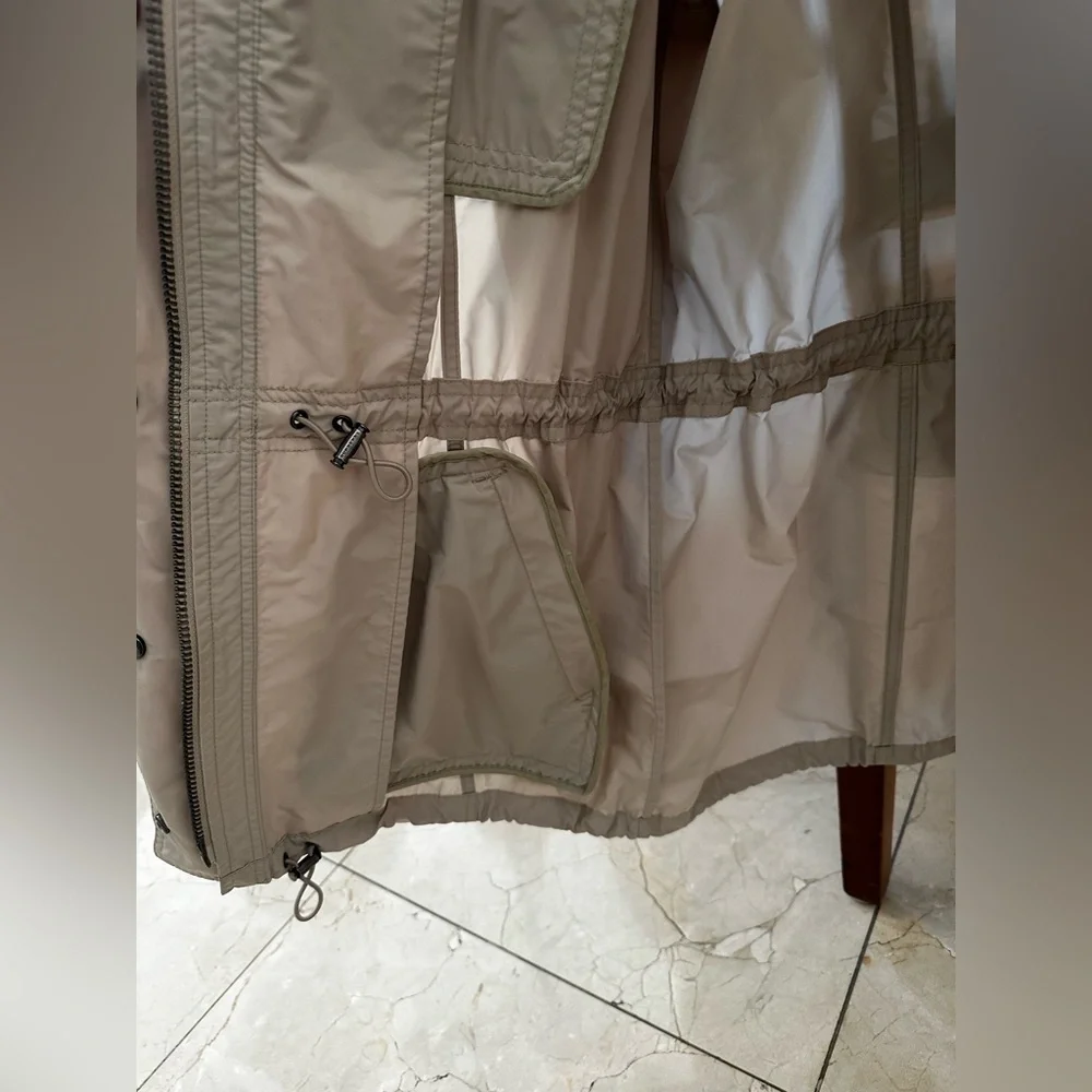 Burberry Beige Parka Coat